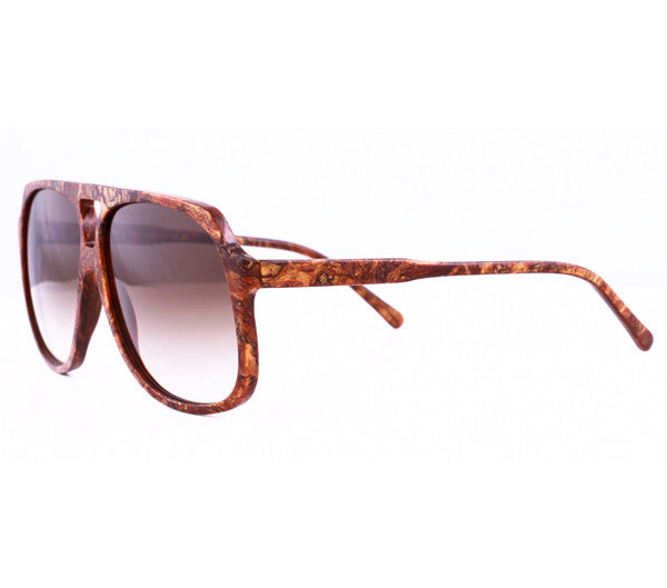 Vintage Frames by Corey Shapiro Le Maniac Burlwood Brown – Vintage ...