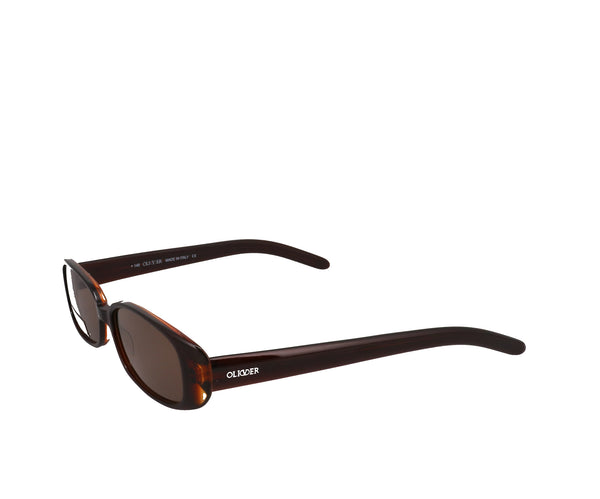 Valentino Vintage Sunglasses Rare Oval Black off White OLIVER 