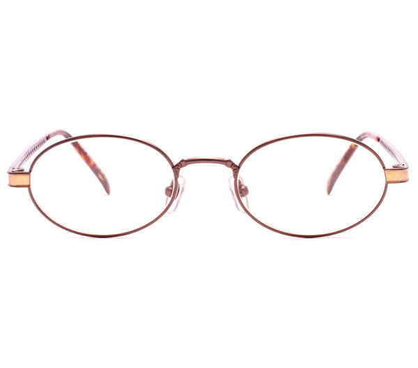 Vintage Paolo Gucci 7451 21k Gold Plated Sunglasses Front