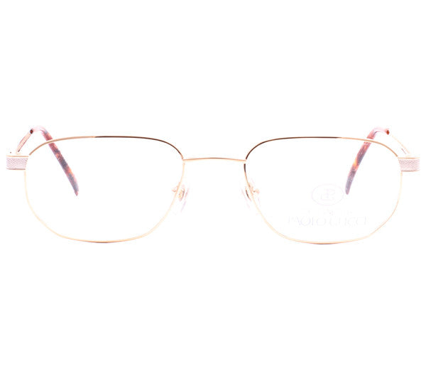 Vintage Paolo Gucci 8123 21k Gold Plated Sunglasses Front