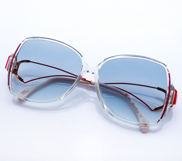 VF by Vintage Frames Bardot (Flash Dark Blue Flat Lens)