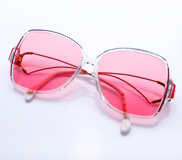 VF by Vintage Frames Bardot (Red Flat Lens)