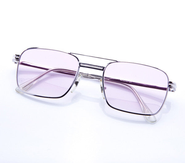 VF by Vintage Frames Eastwood (Flash Light Purple Flat Lens)
