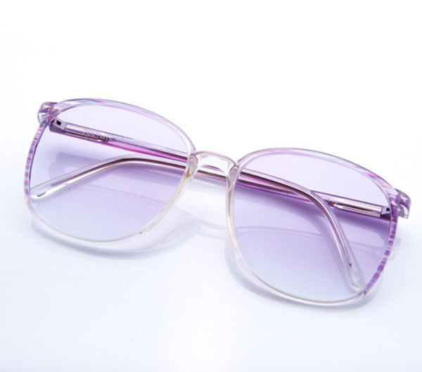 VF by Vintage Frames Eve (Flash Light Purple Flat Lens)