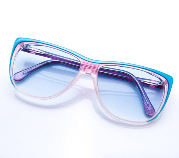 VF by Vintage Frames Miley (Flash Light Blue Flat Lens)