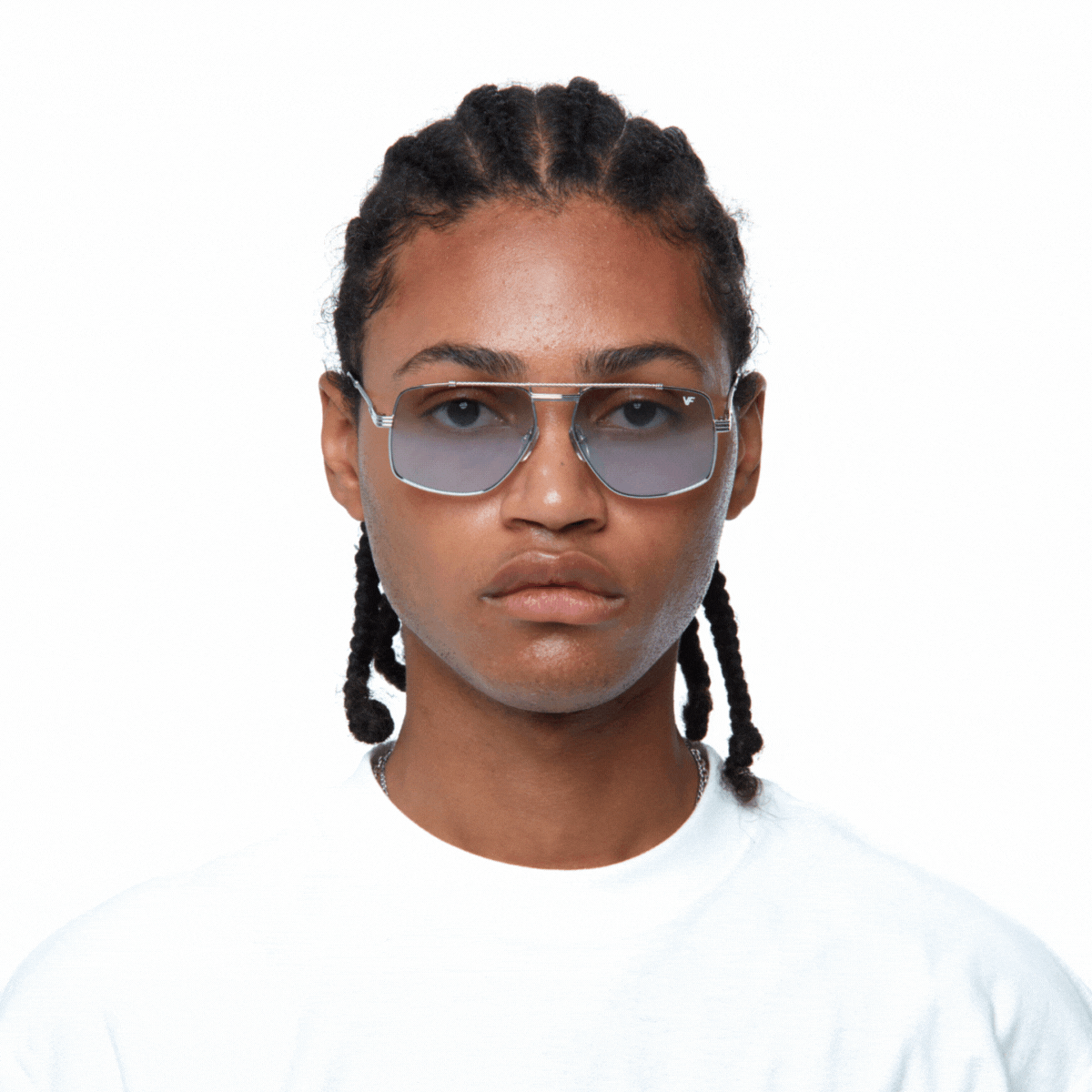 Capone 18KT White Gold – Vintage Frames Company