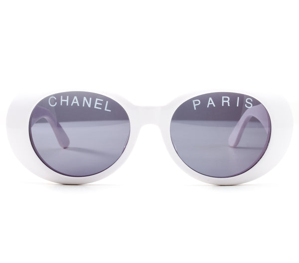 CHANEL White with Vintage Sunglasses for Women for sale