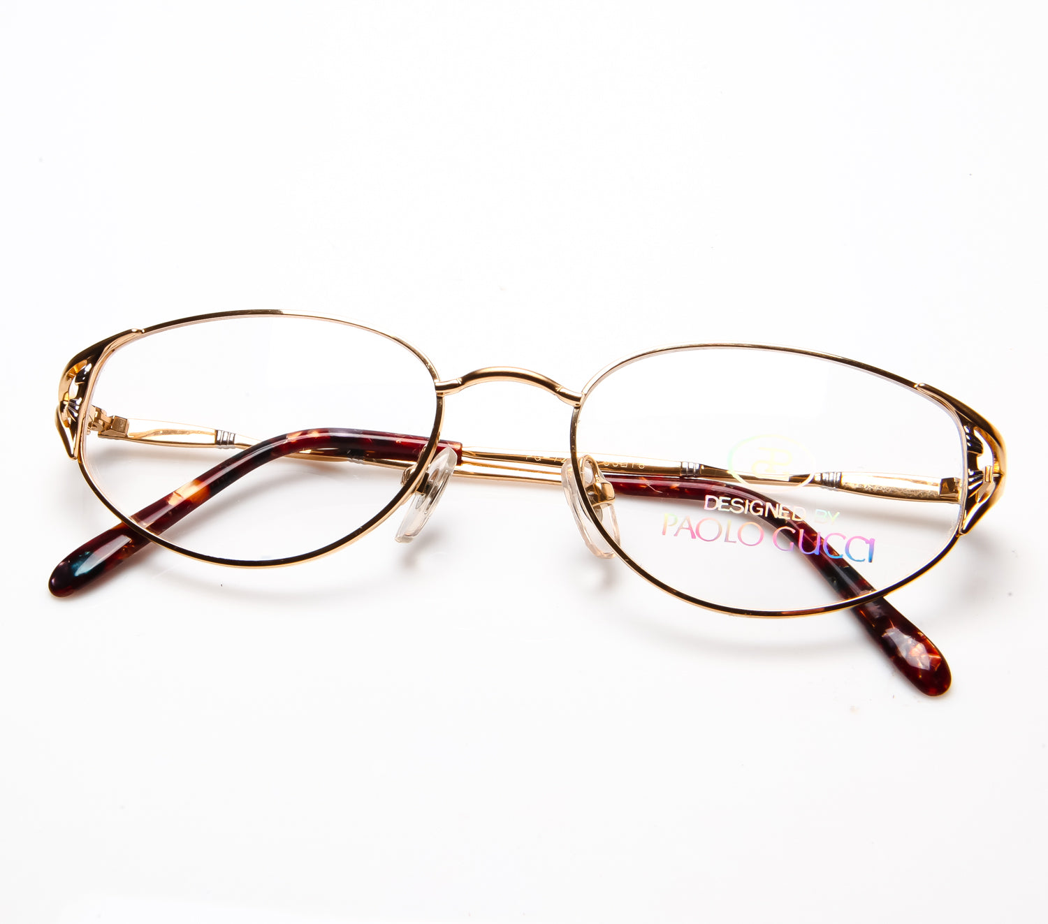 Paolo Gucci 7222R (Clear Lens) – Vintage Frames Company
