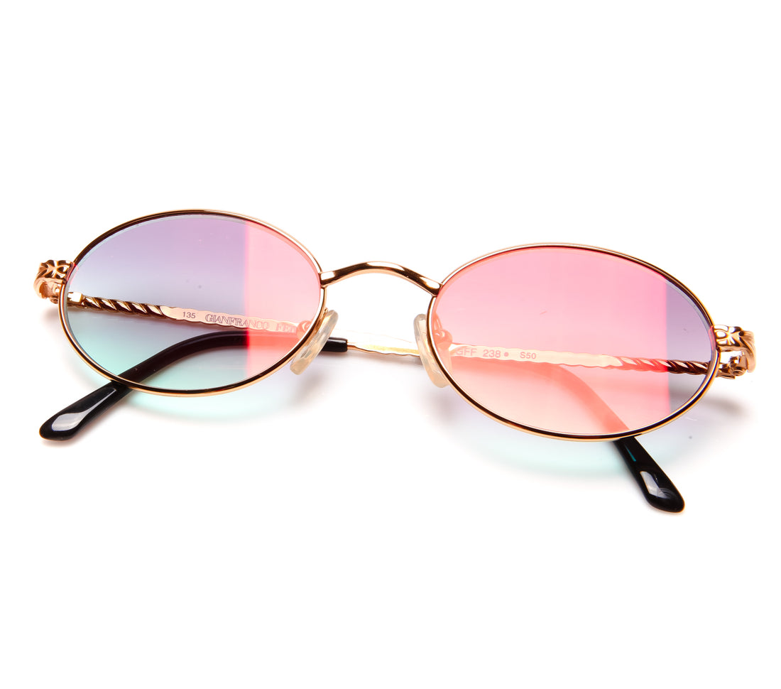 Gianfranco Ferre 238 (Grape Yellow Multi Flash Flat Lens)