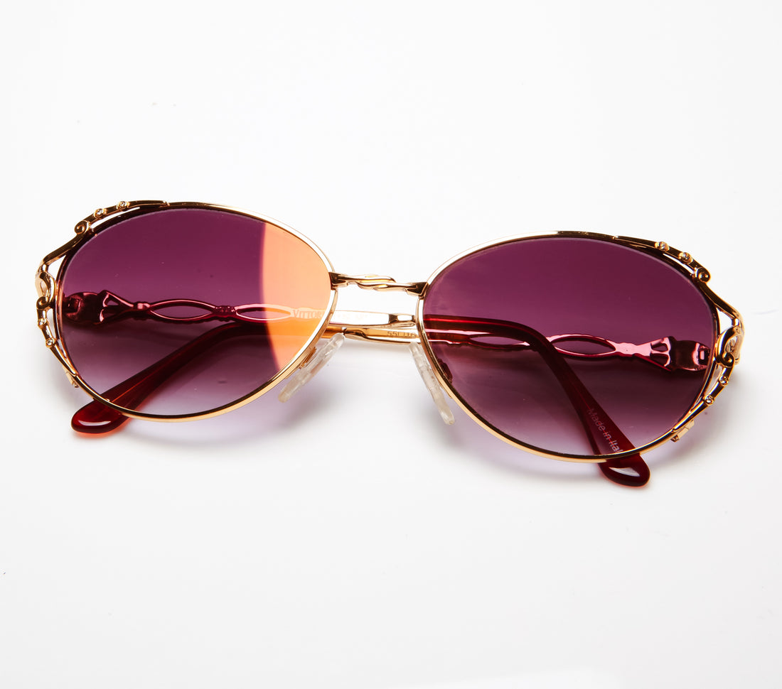 Vittorio Foscari VF 105 10 (Grape Gradient Flash Gold Flat Lens)