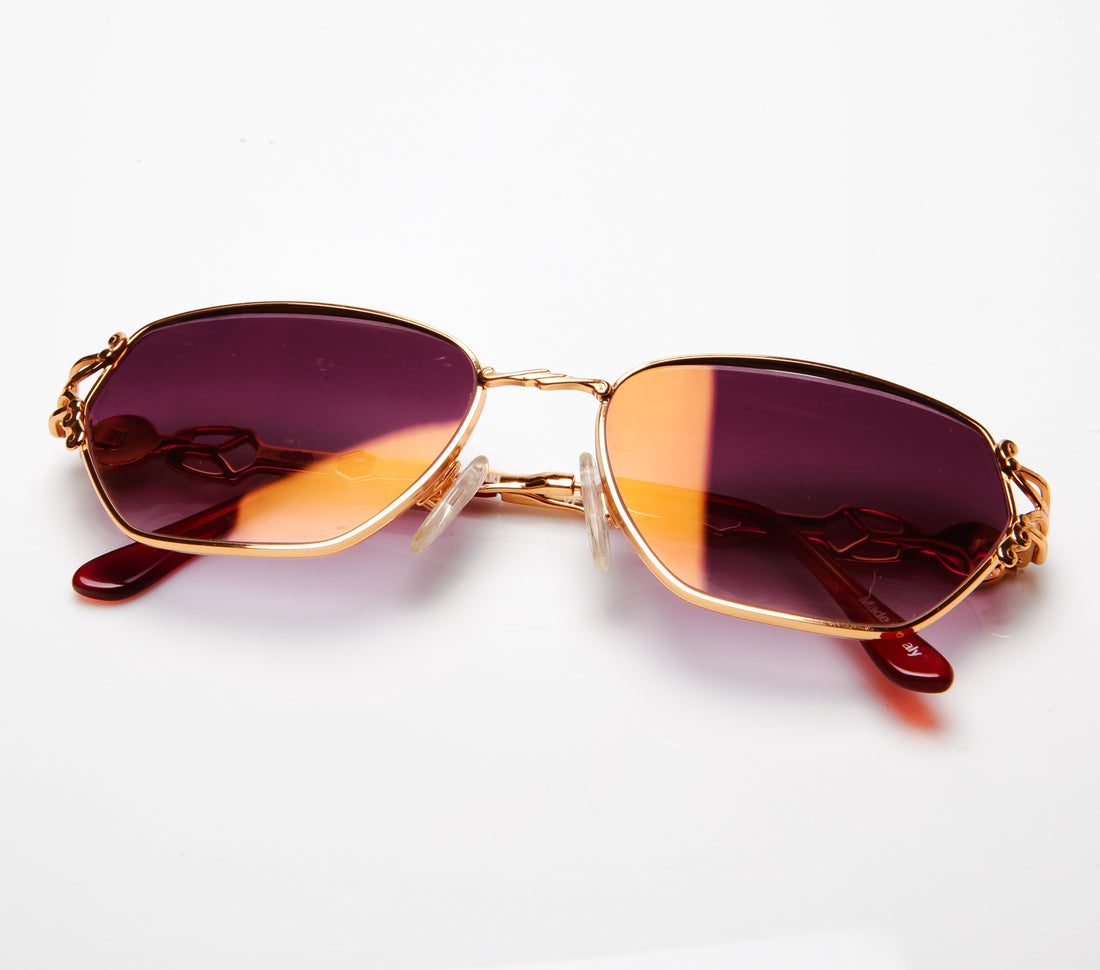 Vittorio Foscari VF 109 10 (Grape Gradient Flash Gold Flat Lens)